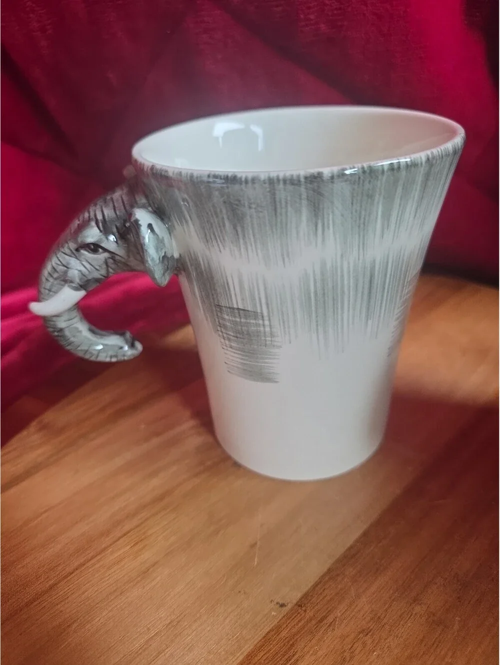 Pier 1 Monkey Mug & Pier 1 Elephant Mug Vintage Lot Of 2 Pier 1 Safari Animals